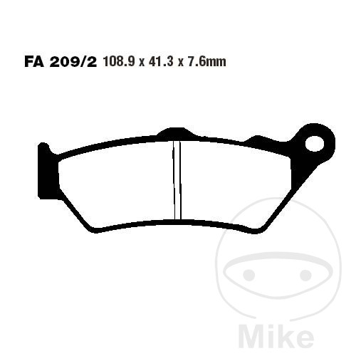 1000_detail_7321615cecVp9luklV0u EBC Sinter HH Pastiglia dei freni per esempio BMW F650 C1 F800