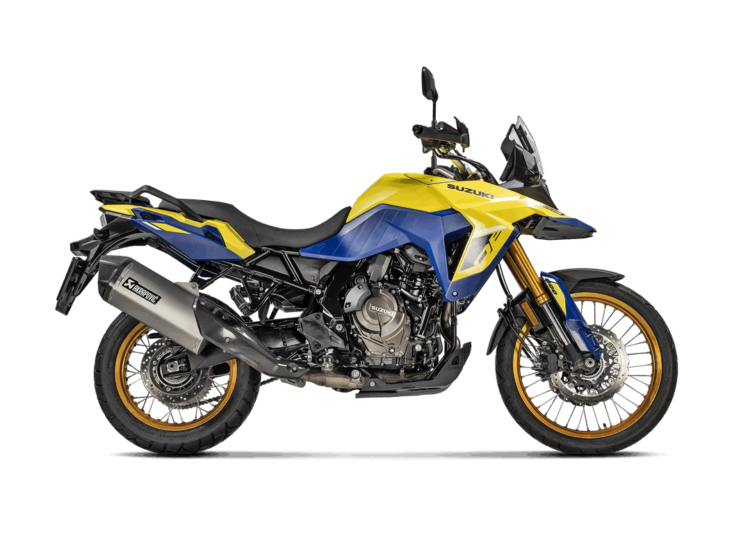 Akrapovic Slip-On Line (Titane) Échappement pour Suzuki V-STROM 800DE 2022 - 2023