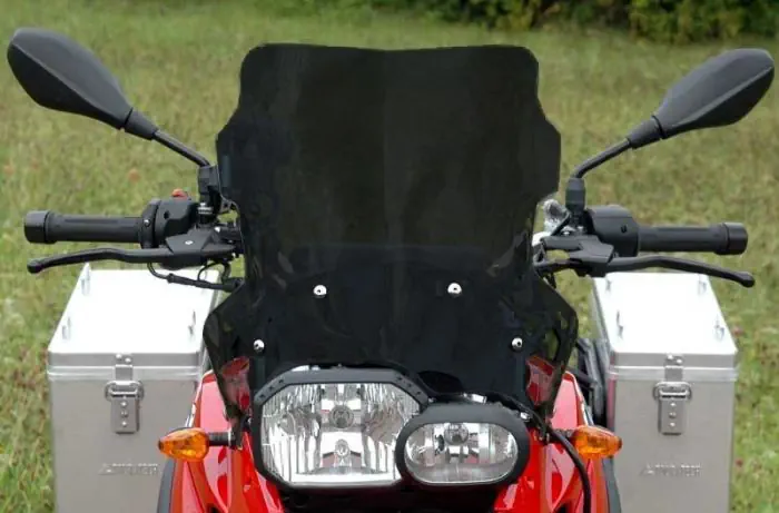 Touratech Windshield BMW F800GS / F650GS (Twin) tinted Touratech Windshield BMW F800GS / F650GS (Twin) tinted