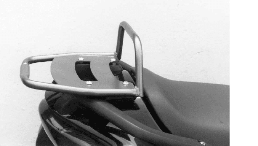 Rohrgepäckbrücke Topcaseträger schwarz für Honda NT 650 V Deauville (1998-2005)