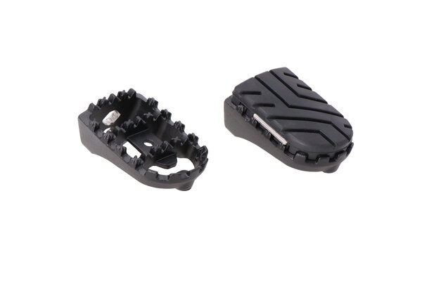 ION Fußrasten-Kit Schwarz. Honda / BMW / Triumph / Voge - Modelle.