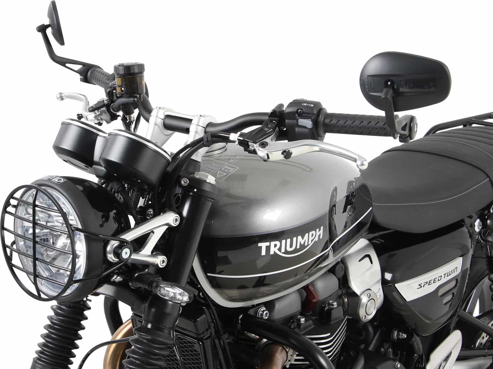 Lampenschutzgitter schwarz für Triumph Speed Twin 1200 / RS (2019-2021)