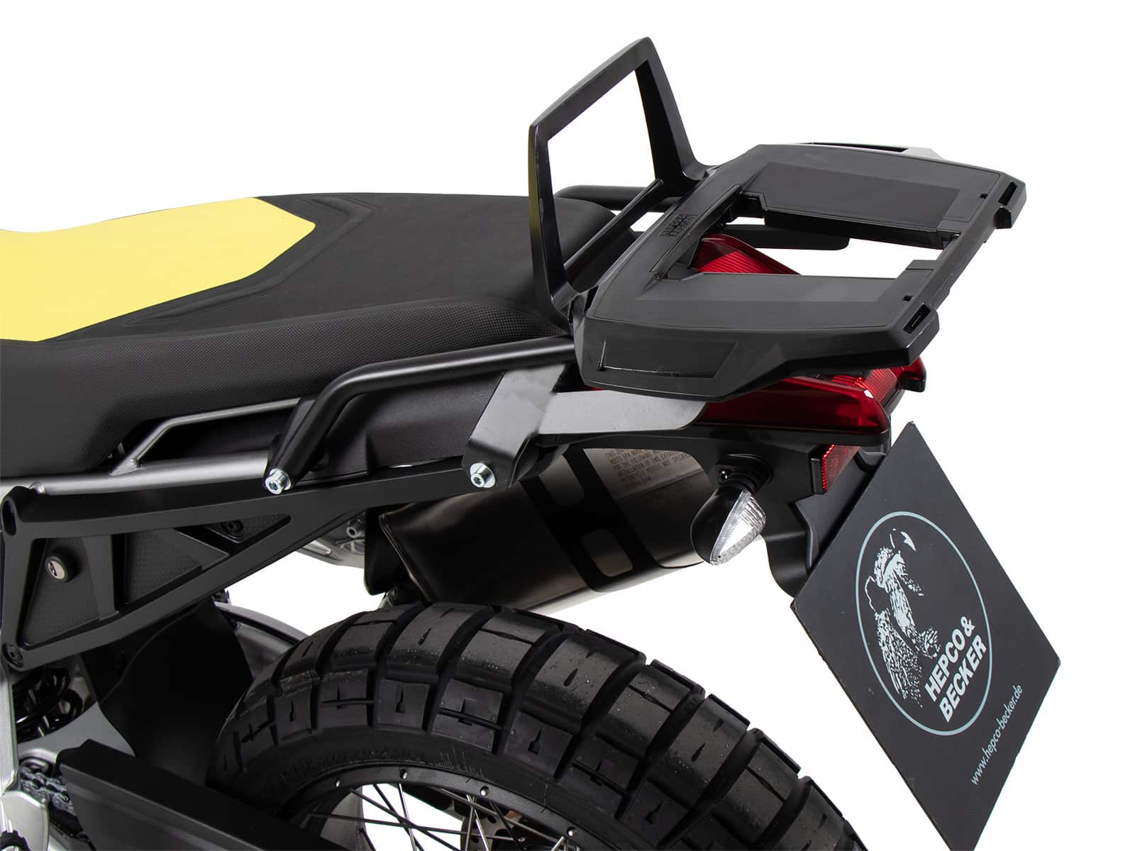 Alurack Topcaseträger schwarz für Aprilia Tuareg 660 (2022-2024)