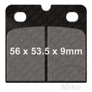 EBC Semi-Sintered Brake Pad for BMW K 75 100 1100 K1200RS R1100RS R 100 RS RT S CS