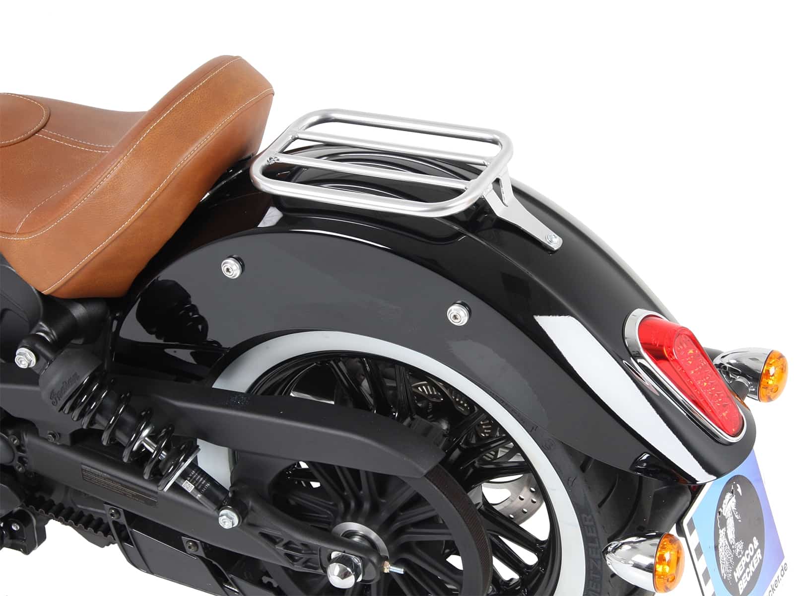 Solorack ohne Rückenlehne chrom für Indian Scout/Sixty (2015-2024)