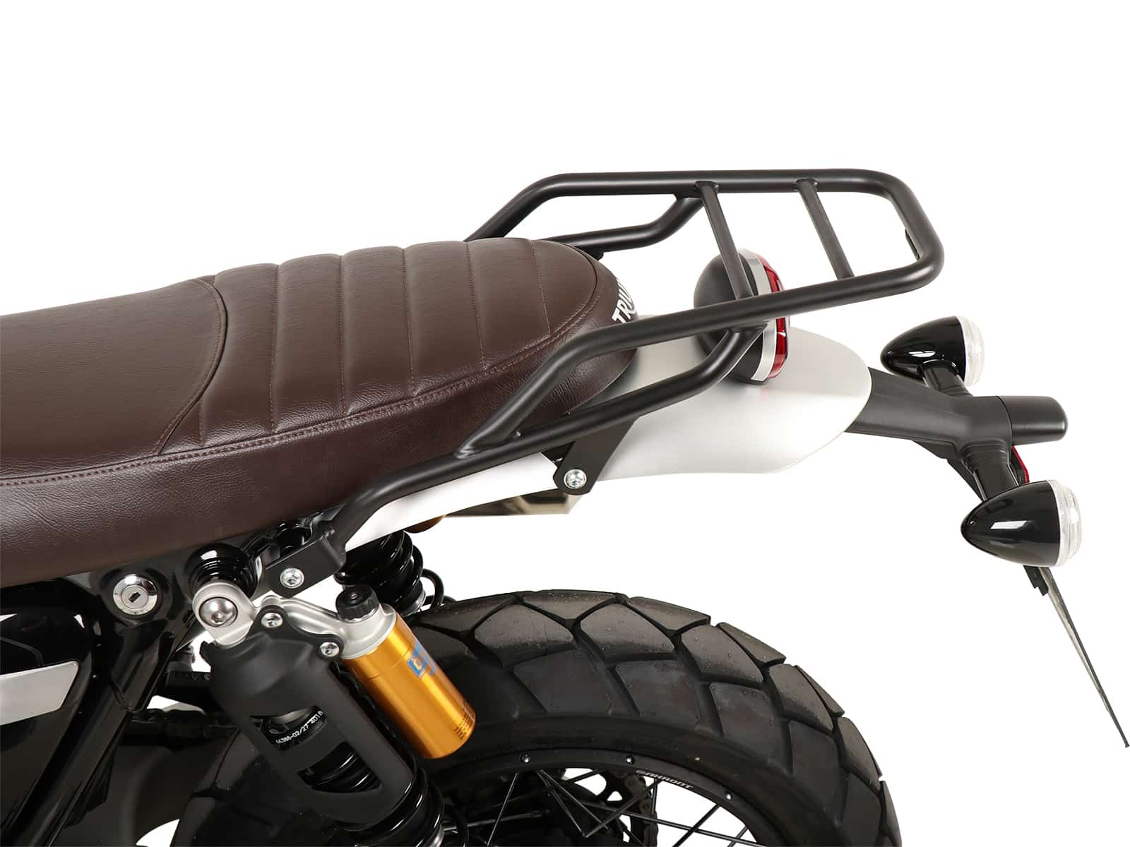 Rohrgepäckbrücke schwarz für Triumph Scrambler 1200 XC (2019-2023)