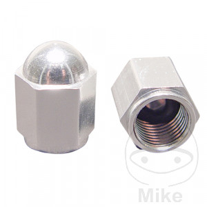 Bouchon de valve en alu argent JMP pour BMW G310 R GS F850GS + Adventure K1600 GTL GT + Sport Bagger