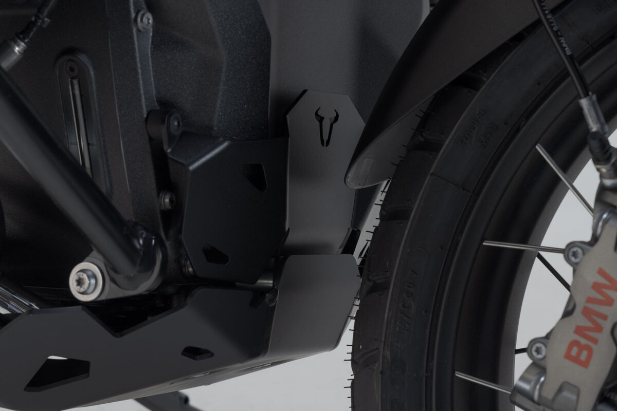 Motorschutz-Verlängerung Schwarz. BMW R 1300 GS / Adventure, R 1300 R/RT.