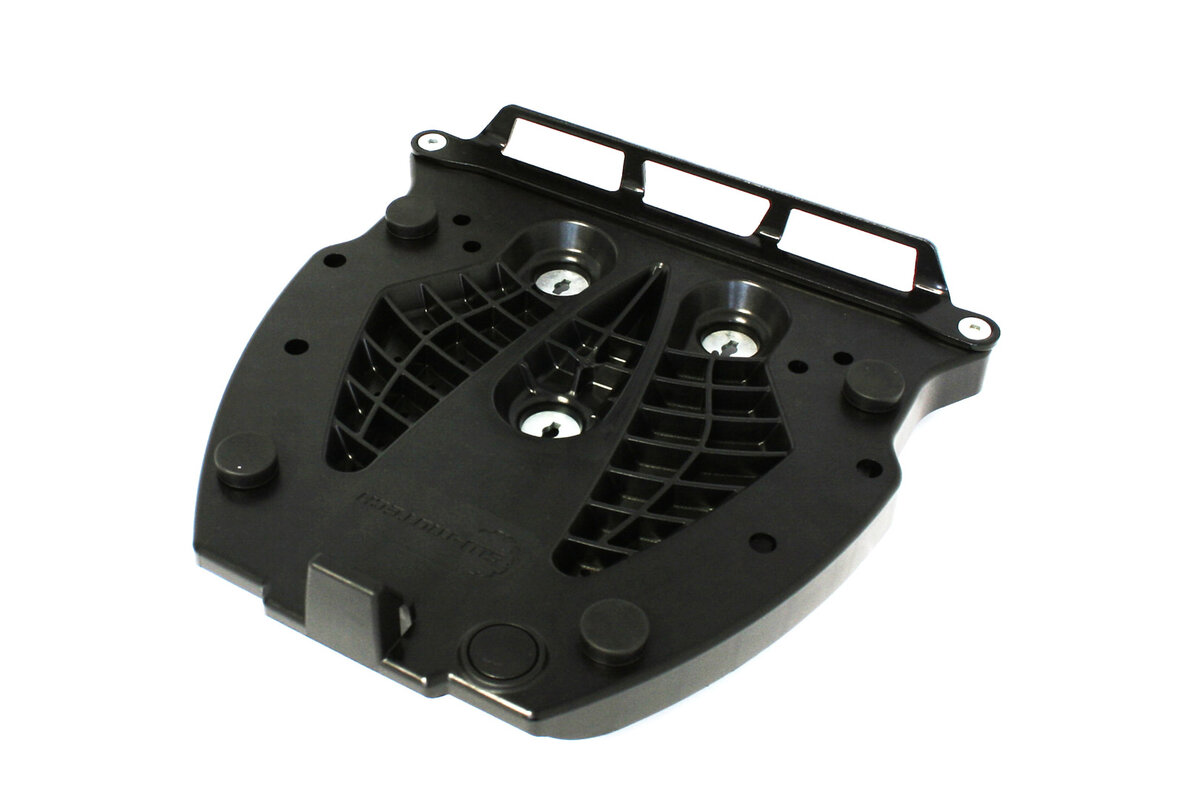 Adapterplatte für ALU-RACK Gepäckträger Für Givi/Kappa Monolock. Schwarz. Adapterplatte für ALU-RACK Gepäckträger Für Givi/Kappa Monolock. Schwarz.