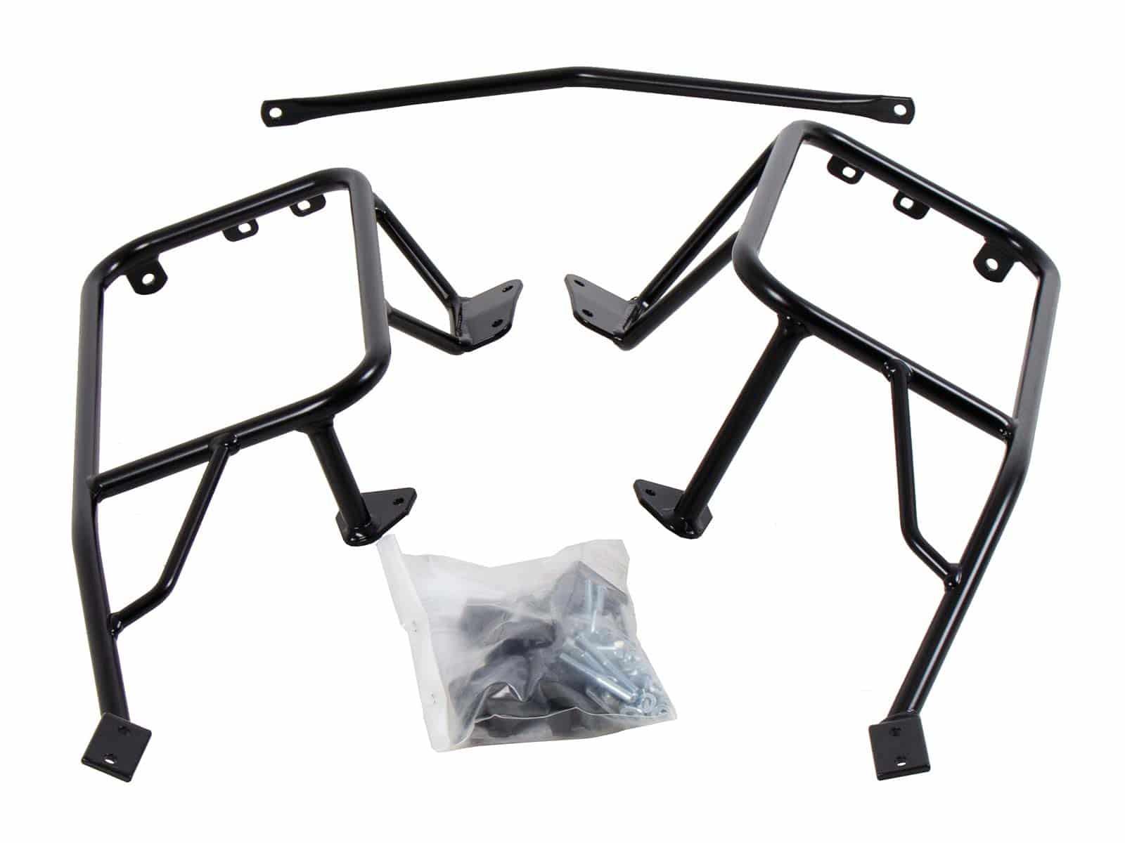 Soporte de maletas Hepco&Becker fijo negro para BMW R1200GS (2004-2012)