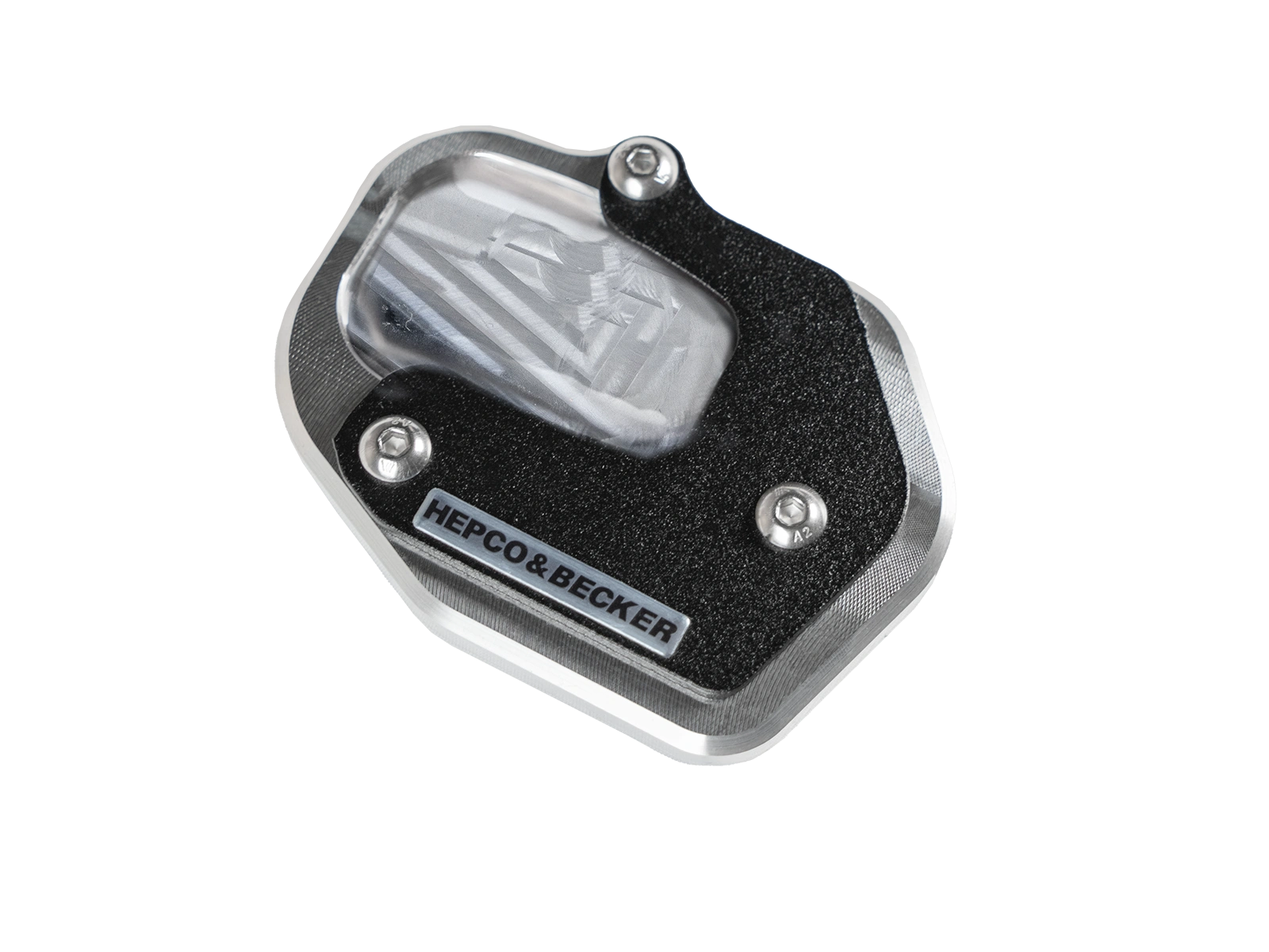 Seitenständerplatte für Voge DS 900 X (2024-), schwarz/silber
