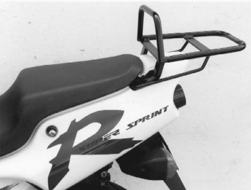 Rohrgepäckbrücke Topcaseträger schwarz für Honda NSR 125 (1994-2001)