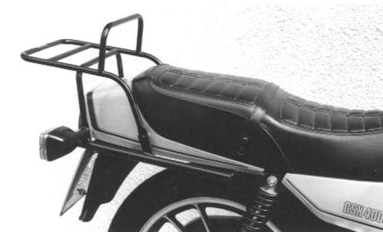 Rohrgepäckbrücke Topcaseträger schwarz für Suzuki GSX 250/400 E (1982-1987)