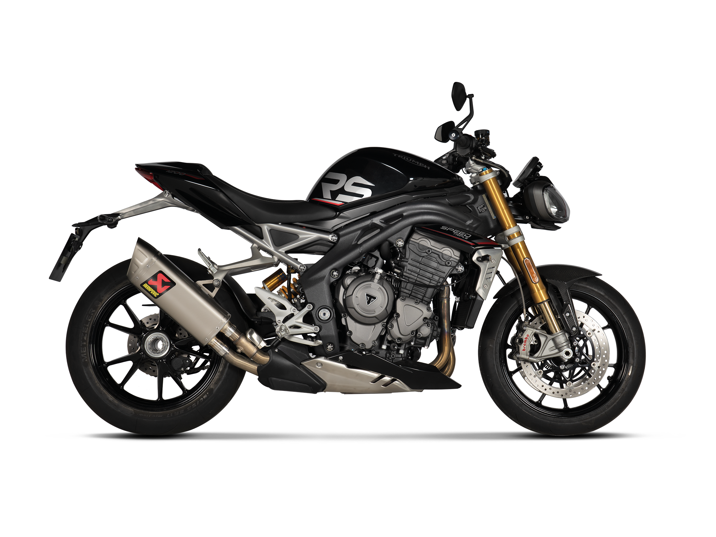 Akrapovic Slip-On Line (Titanium) for Triumph Speed Triple 1200 RS / RR 2022