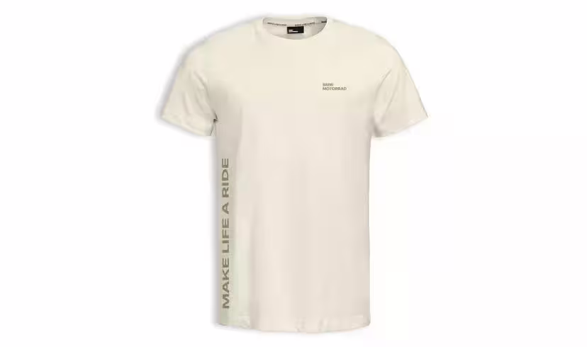 BMW Motorrad T-Shirt Make Life a Ride off White 2XL